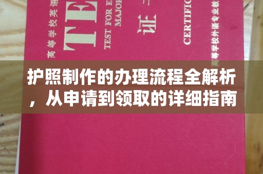 商水护照制作的办理流程全解析，从申请到领取的详细指南